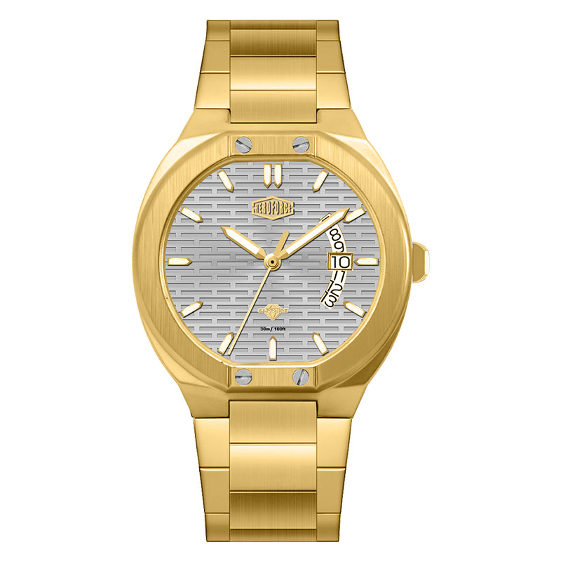HeroForce 5072 - Premium Men's Stainless Steel Chronograph Watch