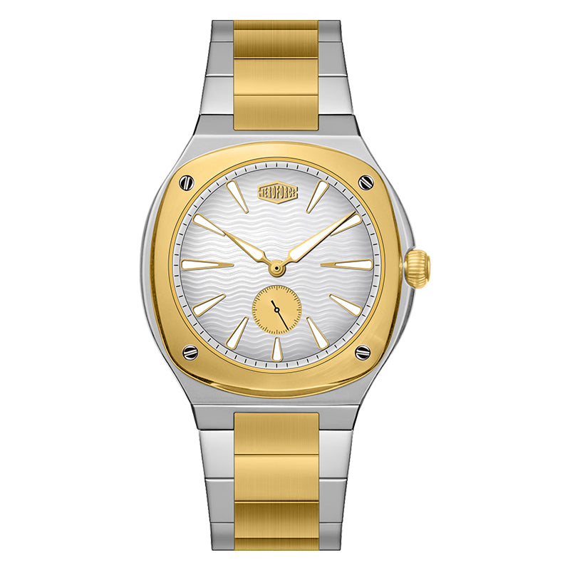 HeroForce 5075 - Men's Analog Watch – Integrated Stainless Steel Bracelet