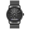 HeroForce 5005B – Men’s Minimal Dial Watch - Stainless Steel Strap