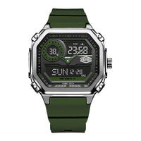 Green-Silver-Black