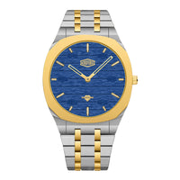 Silver Gold-Blue-Gold