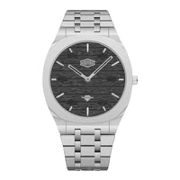 Silver-Black-Silver