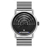 HeroForce 5005B – Men’s Minimal Dial Watch - Stainless Steel Strap