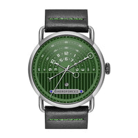 Black-Green-Silver