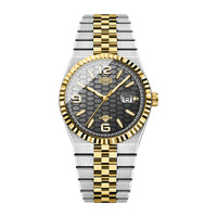 Silver Gold-Black-Gold