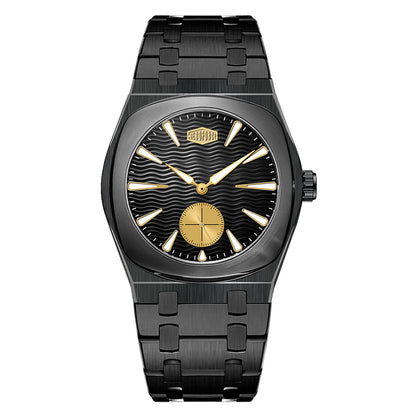 HeroForce 6017 - Luxury Skeleton Dial Stainless Steel Watch