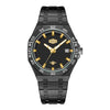 HeroForce 5043 – Men’s Octagonal Bezel Watch with Wave Textured Dial