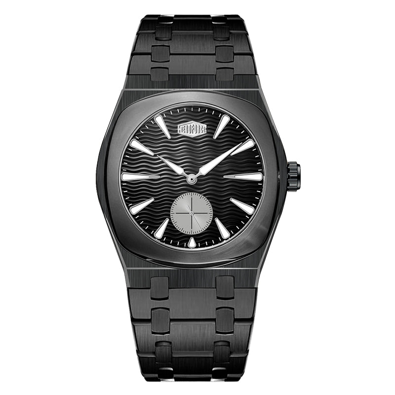 HeroForce 6017 - Luxury Skeleton Dial Stainless Steel Watch