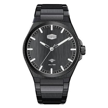 HeroForce 5063 - Men's Luxury Analog Watch – Stainless Steel Bracelet, Sapphire Crystal Display