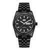 HeroForce 5083 – Luxury Analog Watch with Fluted Bezel & Sunburst Ripple Dial