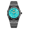 HeroForce 5070B – Octagonal Arabic Numeral Watch with Wave Textured Dial