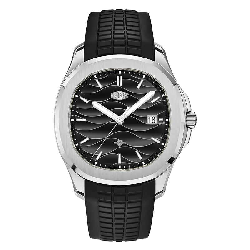 HeroForce 6013B - Sculpted Sport Textured Dial Watch