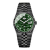 HeroForce 5036B - Ocean Wave – Arabic Dial Watch with Fluted Bezel