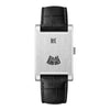 HeroForce 5035P – Jump-Hour Rectangle Watch with Embossed Leather Strap