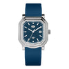 HeroForce 5051P – Men’s Square Business Watch with Multi-Faceted Bezel and Date