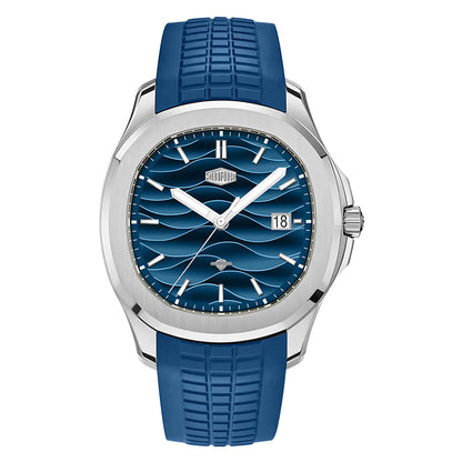 HeroForce 6013B - Sculpted Sport Textured Dial Watch