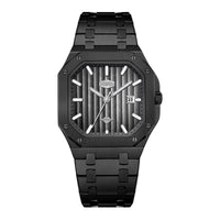 Full Matte Black-Silver