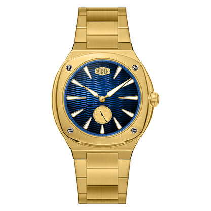 HeroForce 5075 - Men's Analog Watch – Integrated Stainless Steel Bracelet