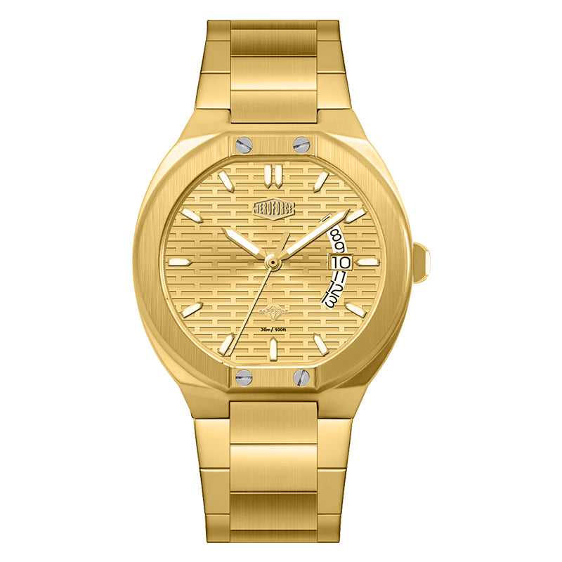 HeroForce 5072 - Premium Men's Stainless Steel Chronograph Watch