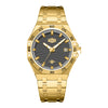 HeroForce 5043 – Men’s Octagonal Bezel Watch with Wave Textured Dial