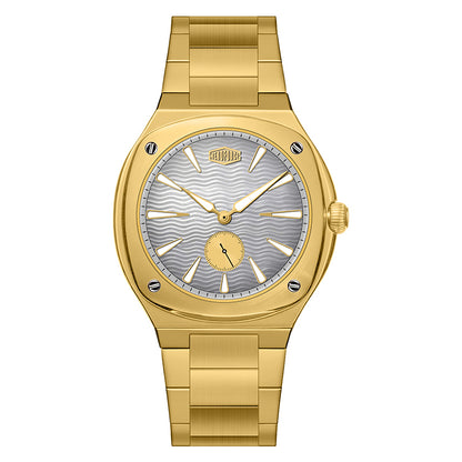 HeroForce 5075 - Men's Analog Watch – Integrated Stainless Steel Bracelet