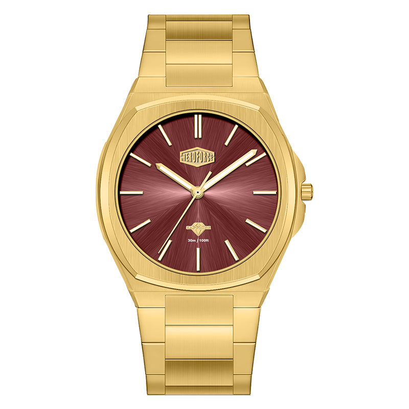 HeroForce 5074 - Urban Luxury Watch Stainless Steel Bracelet