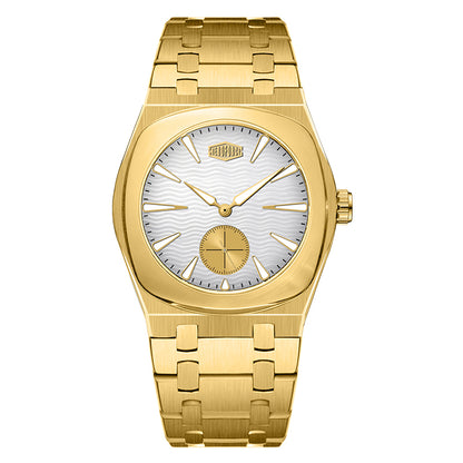 HeroForce 6017 - Luxury Skeleton Dial Stainless Steel Watch