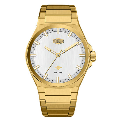 HeroForce 5063 - Men's Luxury Analog Watch – Stainless Steel Bracelet, Sapphire Crystal Display