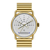 HeroForce 5005B – Men’s Minimal Dial Watch - Stainless Steel Strap