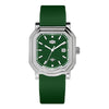 HeroForce 5051P – Men’s Square Business Watch with Multi-Faceted Bezel and Date