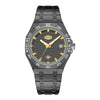 HeroForce 5043 – Men’s Octagonal Bezel Watch with Wave Textured Dial
