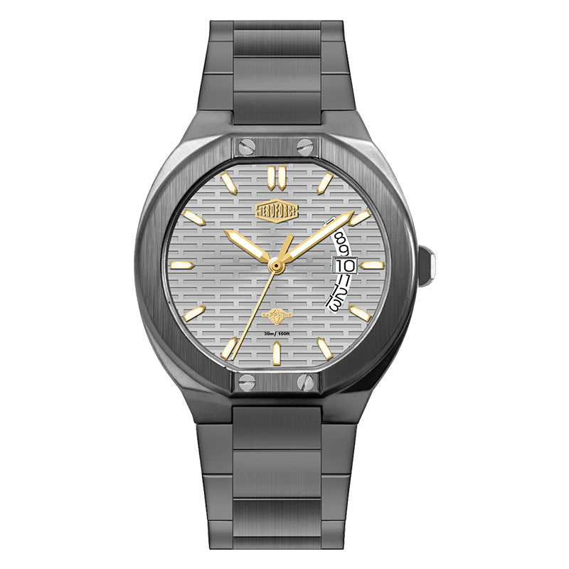 HeroForce 5072 - Premium Men's Stainless Steel Chronograph Watch