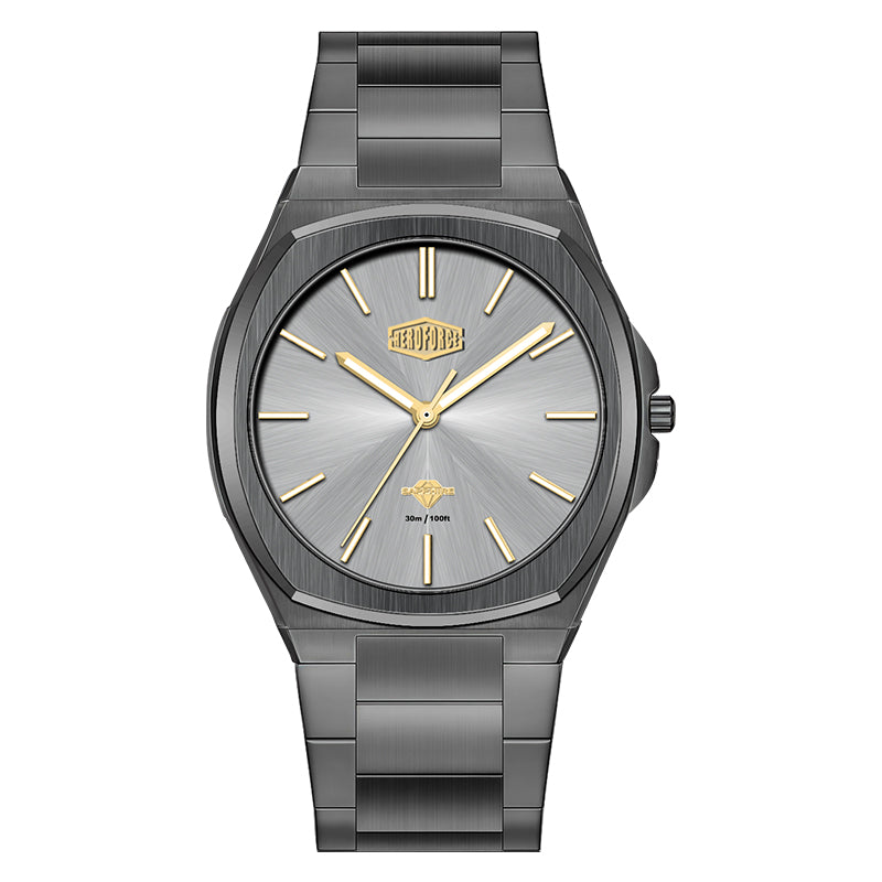 HeroForce 5074 - Urban Luxury Watch Stainless Steel Bracelet