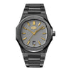 HeroForce 5046 – Luxury Analog Watch with Sunray Dial & Tapered Link Bracelet