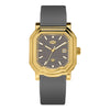 HeroForce 5051P – Men’s Square Business Watch with Multi-Faceted Bezel and Date