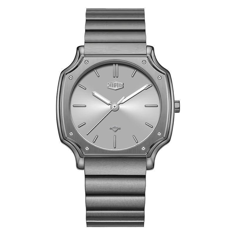 HeroForce 6022 - Sapphire Clarity Luxury Stainless Steel Watch