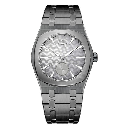 HeroForce 6017 - Luxury Skeleton Dial Stainless Steel Watch