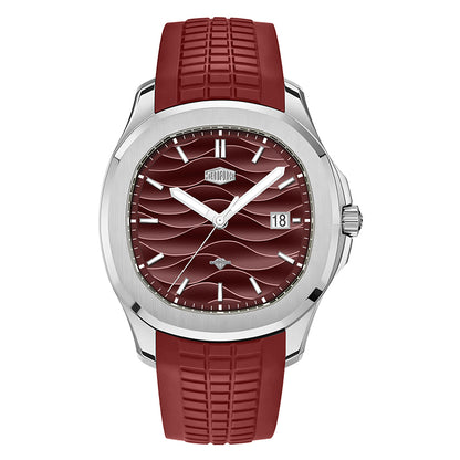 HeroForce 6013B - Sculpted Sport Textured Dial Watch