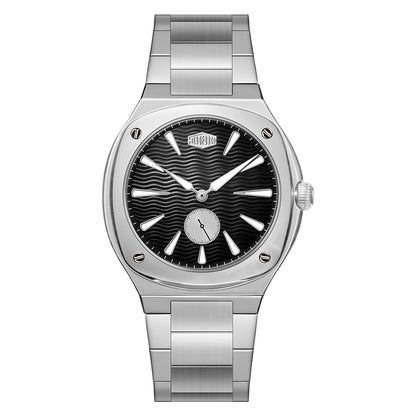 HeroForce 5075 - Men's Analog Watch – Integrated Stainless Steel Bracelet