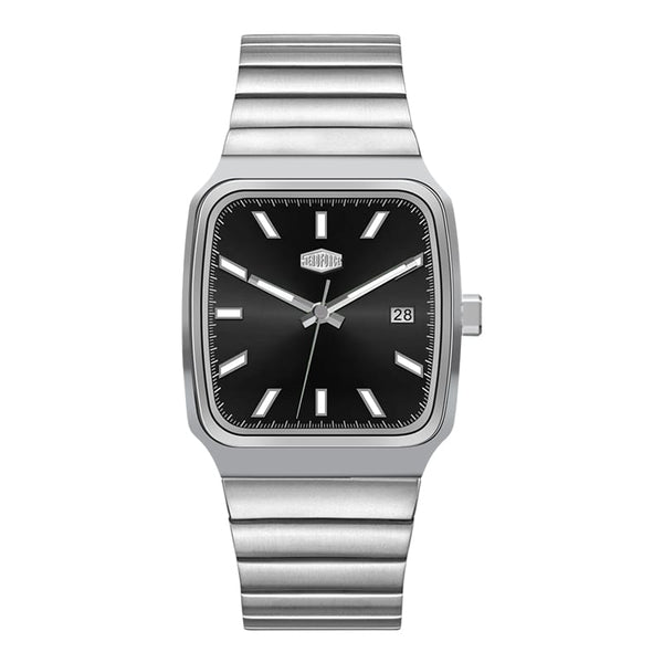 HeroForce 5002B - Men’s Analog Watch – Square Dial with Date Window