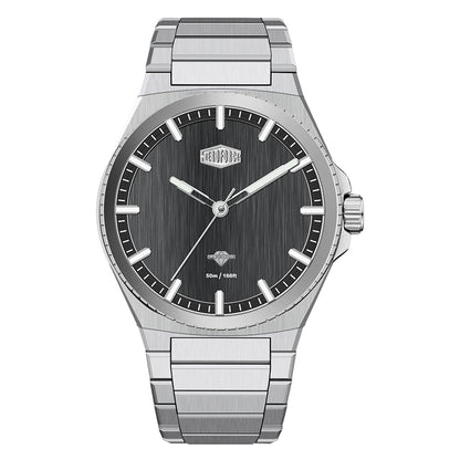 HeroForce 5063 - Men's Luxury Analog Watch – Stainless Steel Bracelet, Sapphire Crystal Display