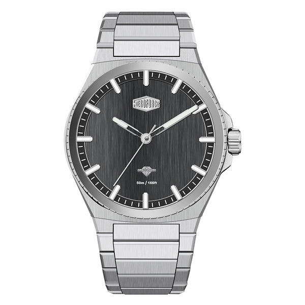 HeroForce 5063 - Men's Luxury Analog Watch – Stainless Steel Bracelet, Sapphire Crystal Display