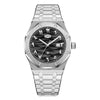 HeroForce 5070B – Octagonal Arabic Numeral Watch with Wave Textured Dial