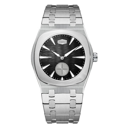 HeroForce 6017 - Luxury Skeleton Dial Stainless Steel Watch