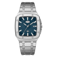 Silver - Blue