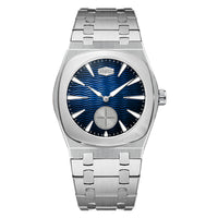 Silver - Blue