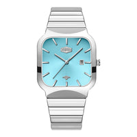 Silver - Light Blue