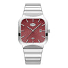 HeroForce 5055GL - Luxury Square Analog Watch with Sapphire Glass & Date Display