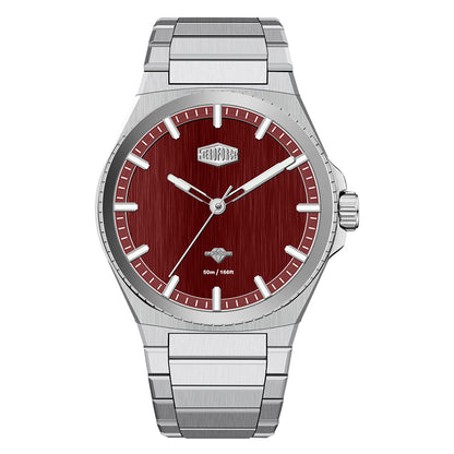 HeroForce 5063 - Men's Luxury Analog Watch – Stainless Steel Bracelet, Sapphire Crystal Display