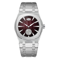 Silver - Red
